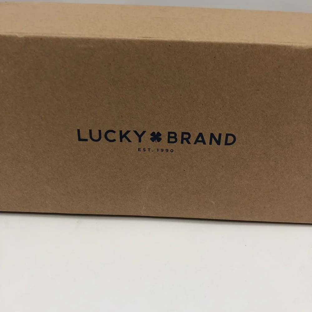 NIB Lucky Brand BARBORA Flat Mule Floral Slides - Picture 10 of 11